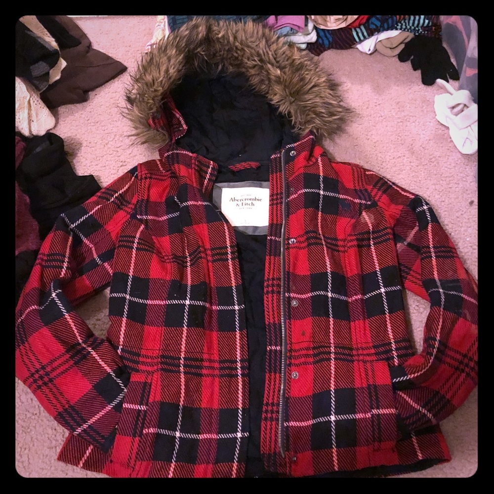 Abercrombie & Fitch quilted coat
